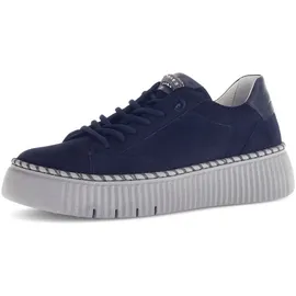 Gabor Sportliche Schnürschuhe Damen Blau 39