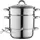 Florina 7 L Dampfentsafter silber