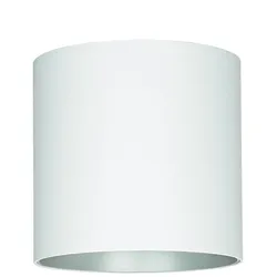 Licht-Erlebnisse Deckenleuchte POINT Weiß Silber Metall LE54924
