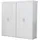 VCM Kleiderschrank Magnus 190 x 190 x 55 cm Weiß