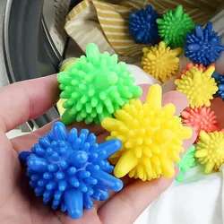 10 Teile/beutel Wäsche Ball Für Haushalts Reinigung Waschmaschine Kleidung Weichspüler Silikon PVC Wiederverwendbare Reinigung Ball