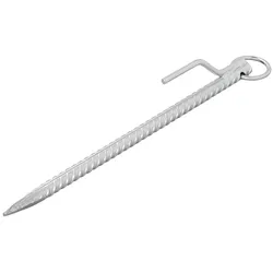 ProPlus 364659 Bodenanker 41cm mit Haken und Ring Zelt Zubehör
