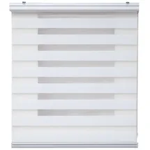 STORESDECO Doppelrollo 120 x 250 cm weiß