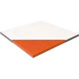 Genius eazzzy Premium Cube Topper 200x200x9cm H4/H5 Matratzenauflage für Matratze