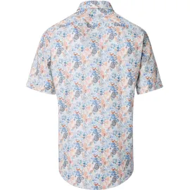 CasaModa Freizeithemd Kurzarm Blau 3XL