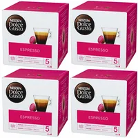 Nescafé DOLCE GUSTO Espresso Kaffee KaffeKAPSEL 4er Pack 4 x 16 KAPSELN