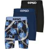 PSD Underwear Frost Bloom Boxershorts Mehrfarbig XL 3er Pack