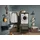 Bega BBK Laundrezzy Waschmaschinenschrank 67,5 x 162 x 67,5 cm Schwarz