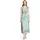 Cartoon Midikleid Grün/Violett 44