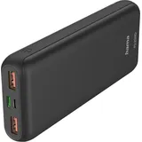 Hama PD20-HD Powerbank (Akku) - schwarz - 20000 mAh