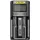 Nitecore UM2 Rundzellen-Ladegerät LiFePO4, LiIon, NiCd, NiMH 10440, 14500, 14650, 16340, 16500, 16650, 17350, 17500, 17650, 18350