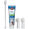 TRIXIE Tierzahnbürste Zahnpflege-Set für Hunde