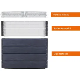 GARANTIA ERGO QUADRO TurboPlus M 85 Hochbeet Wood