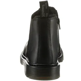 Dr. Martens Winterboots DR. MARTENS "2976", Mädchen, Gr. 32, schwarz, Elastischer Einsatz, Leder, Schuhe Winterboots, mit zusätzlichem Innen-Reißverschluss