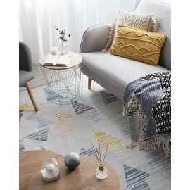 Beliani Teppich Yayla Grau 160 x 230 cm