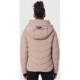 Marikoo Winterjacke "Samuiaa XVI", Damen, Gr. XXL, grau (taupe grau), Obermaterial: 100% Polyester. Futter: 100% Polyester. Wattierung: 100% Polyester. Ärmelfutter: 100% Polyester, Jacken Winterjacke, mit Kapuze