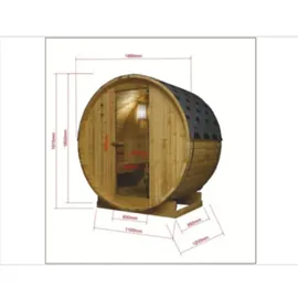 SANOTECHNIK TROMSÖ M inkl. 3,6 kW Ofen + int. Steuerung
