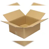 TransPak Transpak, - Faltkarton 2-wellig, 350x300x140mm Qualität 2.30bc braun, braun