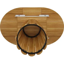 stilvora Esstisch 118 x 76 x 118 cm braun