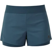 Mountain Equipment Damen Dynamo Twin Shorts (Größe XL, blau)