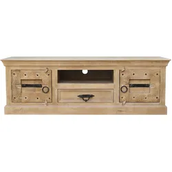 Lowboard Daipur Mangoholz Kommode Sideboard TV Fernseher Hifi Wohnzimmer Schrank