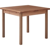 Hammel Furniture »Basic by Hammel Dinex«, Tischplatte aus Eiche Furnier, Gestell aus Massivholz, in zwei Breiten braun 90 cm x 76 cm x 90 cm