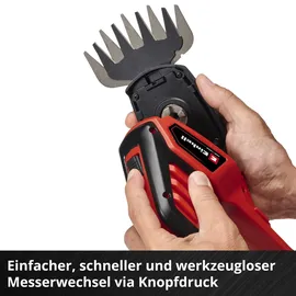Einhell Akku-Gras- und Strauchschere GE-CG 18/100 Li-Solo ohne Akku