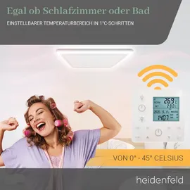 Heidenfeld Infrarot-Deckenheizung HF-HP500 800 W