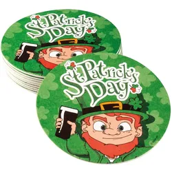 10 Happy St. Patricks Day Untersetzer - OS