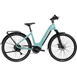 Tretwerk Amber E Bike Damen 28 Zoll Elektrofahrrad 155 - 185 cm Hollandrad hellgrün 48 cm