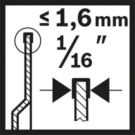 Bosch Segmentsägeblatt ACZ 70 RT5 70 mm 10er-Pack