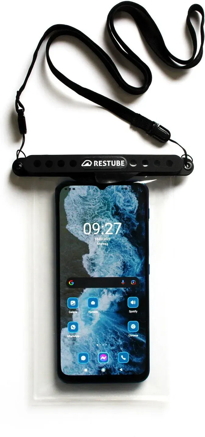 Wasserdichte Smartphone-Hülle by RESTUBE & Fidlock IPX8 bunt|farblos No Size