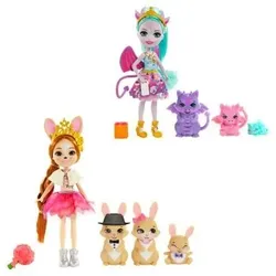 MATTEL GJX43 Enchantimals Familien-Pack, sortiert