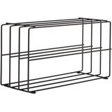 MID.YOU Schuhregal Schwarz, 73x40x28.5 cm, erweiterbar, Garderobe, Schuhaufbewahrung, Schuhregale