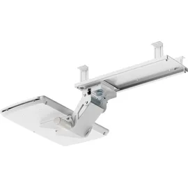Maclean Brackets Maclean Untertisch-Tastaturablage verstellbar max. 5kg weiß MC-156 W, - Weiß