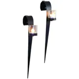 Gravidus Wandkerzenhalter 2er Set Metall