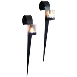 Gravidus Wandkerzenhalter 2er Set Metall