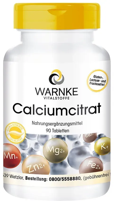calciumcitrat warnke