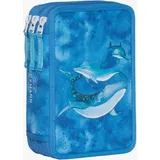BECKMANN Federmäppchen 3-Fold Pencil Case Ocean