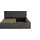 Halmon Schlafkomfort Betten Madera 100 x 200 cm Schwarz