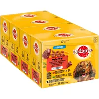 PEDIGREE Senior Gemischte Selektion in Gelee Hund Nassfutter 48x100g