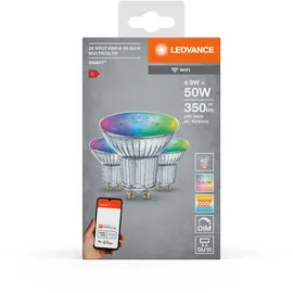 LEDVANCE LED-Reflektorlampe 528214 5W GU10 warmweiß 3 St.