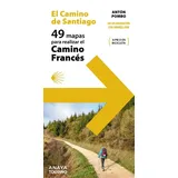 Anaya Touring El Camino de Santiago. 49 Mapas para realizar el Camino Francés (Mapa Touring)