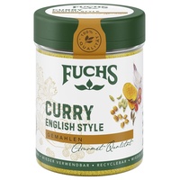 Fuchs Gewürze - Curry English Style - Gewürz für Currywurst, Saucen oder würzige Butter - natürliche Zutaten - 60 g in wiederverwendbarer, recyclebarer Dose