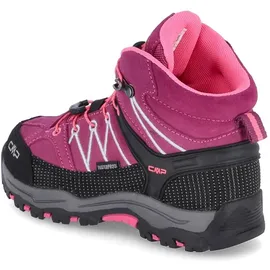 CMP Rigel Mid WP Kinder Berry/Pink Fluo 34