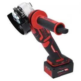 KS Tools eMONSTER Akku-Winkelschleifer-Satz 4-tlg inkl. 2 x Lithium-Ionen Akku + Ladegerät