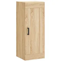 VidaXL Wandschrank Sonoma-Eiche 34,5x34x90 cm Holzwerkstoff - Braun