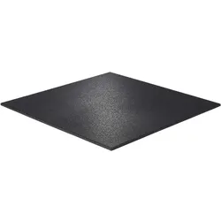 TRENDY SPORT Bodenmatte Rubber Flooring Segura 1000 Randstück schwarz 1,5 cm