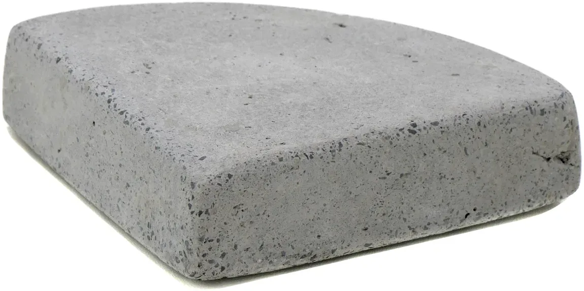 Kübelfuß - Zementgrau - 10 cm