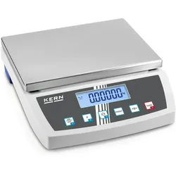 KERN Tischwaage FKB, bis 15 kg, d = 0,5 g
